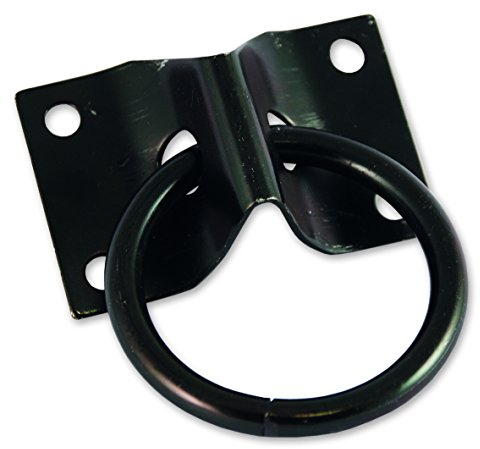 Chapuis 8907ZN Platine avec Anneau, Noir, 70 x 45 mm, Inconnu