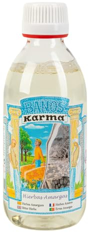 Baño de Hierbas Amargas para Limpieza (250ml) | 3 USOS | BAÑO DE DESCARGA | Con Salvia, Ruda, Romero, Albahaca, Eucalipto... | Limpieza energética.