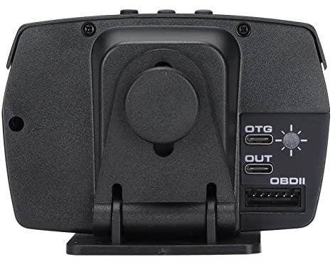 Affichage Tête Haute HUD, Instrument Professionnel de Course Standard de Protocole J1939 par Satellite de Positionnement Global pour l'extérieur pour Le Camping pour Tout-Terrain