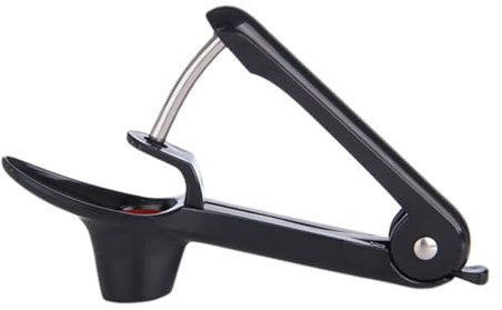 MAEXUS® Kirschkern Entferner, Kirschentkerner Obstentkerner Kirschenentsteiner Kirschen Entsteiner, Elegantem Design Handlicher Kirschenentkerner für Köstliche Rezepte【Schwarz】
