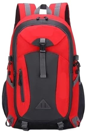 OUYUE Sac À Dos De Voyage Sac À Dos De Camping Léger De 40 L pour Randonnée, Trekking, Alpinisme, Voyage pour Camping Trekking(Rot)