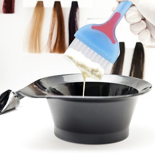 ARTIBETTER 6 Pezzi Pennello per Tintura Chioma Set, Spazzola Applicatore per Tinture da Parrucchiere Manico Antiscivolo, Resistente e Facile da Pulire, Adatto per Saloni e Uso Colore Casuale