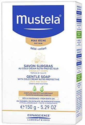 Mustela Bébé Savon Surgras au Cold Cream Nutri-Protecteur 150 g