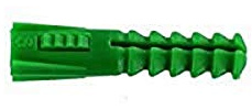 Ram - Cheville Sans Collerette, 6mm x 30mm, Vert, Boîte de 250