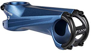 Funn Stryge Cykel Drop Styrstam med -5 Grad - Längd 100mm styrstam med 35mm Styrklämma, Styrstam för Mountainbike, BMX-cykel, Landsvägscykel och Gruscykel (Blå)