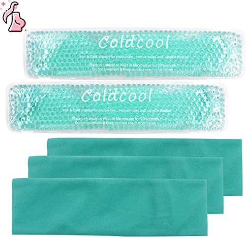Damm-Kühlakkus, wiederverwendbar, Dammkühlkissen, Eisbeutel zur Linderung von Damm, nach der Geburt, wohltuende Linderung bei heißer Kälte, für Frauen nach der Schwangerschaft