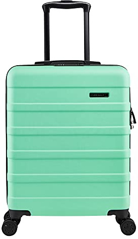 Cabin Max Anode Handgepäck - Leichter Hartschalen-Trolley mit 4 Rädern, 3-stelliges Schloss, Koffer (Farbe: Mintgrün, Größe: 55x40x20 cm)
