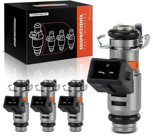 Frankberg 4x Einspritzventil Einspritzdüse Injektor 2-Polig Benzin Kompatibel mit KA RB 1.6L 2001-2008 Street KA RL2 1.6L 2003-2005 Replace# 2N1U9F593JA