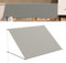 NAIZY Fallarmmarkise 200 x 145 cm Balkon Markise mit Kordel, Einziehbar Klemmmarkise Alu Stützstange Sonnenmarkise UV-beständig Balkonmarkise für Fenster Terrasse Balkon, Grau