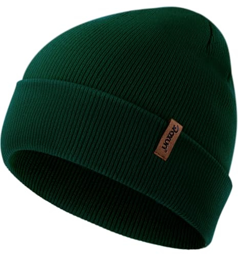 ROXUN Beanie for Men Winter Hat Warm Windproof Skull Stocking Cap Unisex | classic cuffed beanie,women,soft,stretch-knit fit,suits daily wear,hiking,skiing,cycling,outdoor sports,jogging