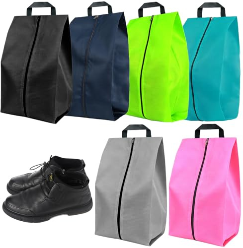 6 Pezzi Porta Scarpe Da Viaggio, Sacchetti Per Scarpe Da Viaggio, Portatile Borsa Scarpe Per Scarpe, Custodia Scarpe Antipolvere, Organizer Scarpe Per Viaggio O Casa