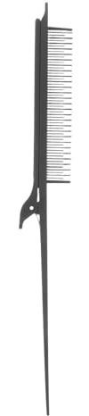 HOMSFOU Pettine a Coda di Topo per Colpi di Sole, Pettine Districante Piccolo in Materiale Robusto, Spazzola per Cotonare Delicata per Parrucchieri e Uso Domestico, Styling Chioma