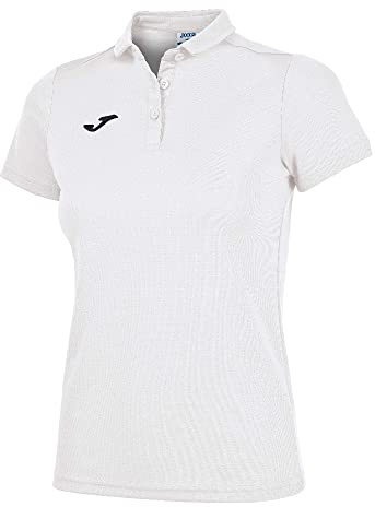 Joma Hobby, Maglietta Polo Donna, Bianco, XL