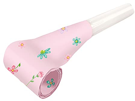 Amscan 9909887 - Luftrüssel-Set Pferd, 8 Stück, Plastik / Papier, circa 30 cm, Krachmacher, Tröte, Give-Away, Kinder-Geburtstag, Motto-Party, Karneval