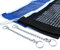 Fofoza Tischtennis Ersatznetz | -2- langlebige Ping Pong Netze aus Polyester inklusive Befestigungsketten | Indoor und Outdoor | 175cm