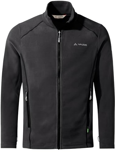VAUDE Fleecejacke Herren Rosemoor, funktionale Fleece-Übergangsjacke aus 100% recyceltem Polyester, warme Zwischenjacke für Wandern & Freizeit