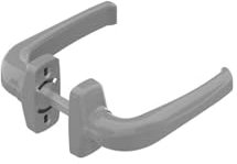 Béquille double Crystal blanc RAL9010 - LA CROISEE DS - DS8000-036