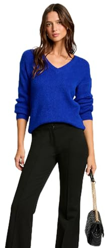 Morgan Pullover 242-MATILD3, Blu Elettrico, S da Donna