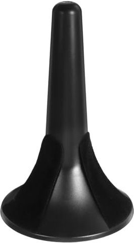 Abaodam Trompetenständer Mit Faltbaren Beinen Und Abnehmbarem Metallgestell Für Blechblasinstrumente Inklusive Drei Stoffpolstern Zum Schutz Vor Kratzern Als Trompetenzubehör