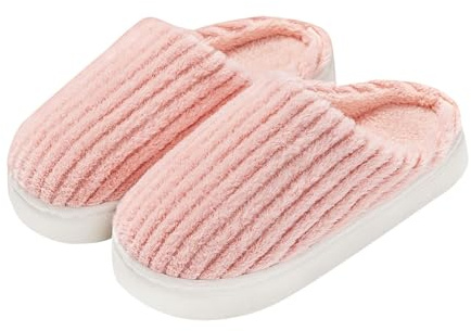 Pantuflas de fieltro para mujer con suela de goma – Zapatos de cabaña para mujer, 38 zapatillas, antideslizantes, de algodón, zapatillas unisex de fieltro, cálidas, cómodas, para el tiempo libre
