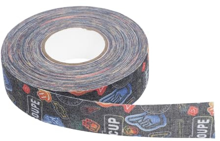 ABOOFAN Cinta de Hockey Adhesiva Antideslizante Cinta Flexible para Raquetas de Hockey sobre Hielo Protector y Removible para Mango de Stick Deportivo