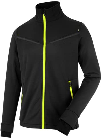 WÜRTH MODYF Fleecejacke Performance anthrazit/gelb - Größe L