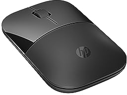 HP Ratón inalámbrico Z3700, 1200 sensores ópticos, hasta 16 Meses de duración de la batería, conexión 2,4 GHz o Bluetooth, Plug & Play, Negro