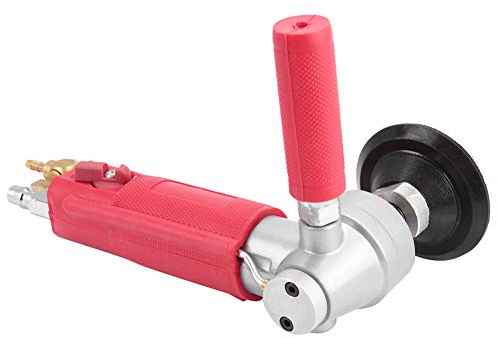 Pulidora de Agua Neumática, Lijadora de Aire Húmedo de Alta Velocidad, Amoladora de Aire de 4300 Rpm con Baja Vibración, Ruido para Pulido de Piedra de Mármol