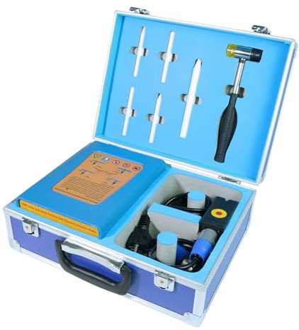 KumuJ PDR - Calentador de inducción para coche, kit de herramientas de reparación de abolladuras sin pintura, 1380 W, kit de reparación de abolladuras, máquina de calefacción por inducción