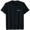 Berge Bergkette Vintage Design Klettern Wandern Skifahren T-Shirt