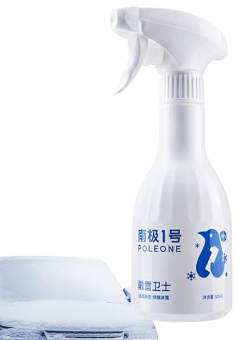 Spray anticongelante para parabrisas, 300 ml, descongelador de coche, descongelador, líquido de lavado, líquido de invierno, para hielo y nieve
