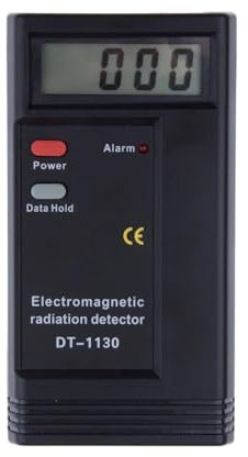 Detector de radiación electromagnética LCD Digital EMF medidor dosímetro probador DT1130 A10 contador Geiger de radiación electromagnética Probador de monitor radiactivo