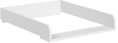 Vicco Adaptador para Cambiar pañales Viktor, Blanco, 60 x 74.5 cm, Apto para Montaje sobre Lavadora o cómoda