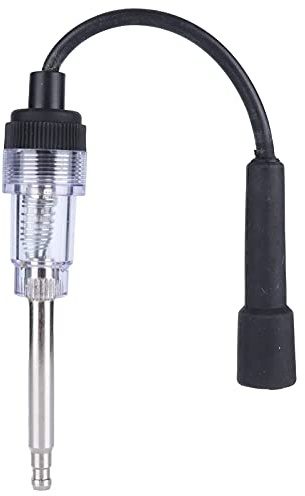 ZAICOLER Tester per Bobine di Accensione Tester Universale Durevole e Accurato per Candele per Tutti i Veicoli Automobilistici Plastica 1 unità