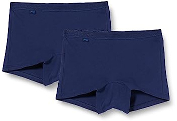 Sloggi Basic H Short 2P Femme, True Navy, 42