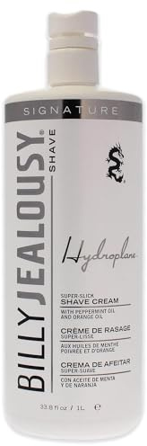 Billy Jealousy Hydroplane Foamless Super-Slick Mens Shave Cream, 33.8 Fl Oz