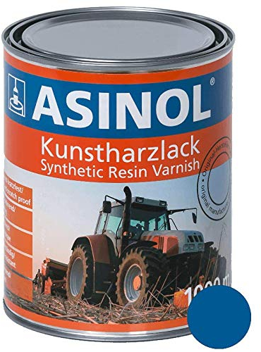 ASINOL NEW HOLLAND BLAU 1.000 ml Kunstharzlack Farbe Lack 1l Liter Dose