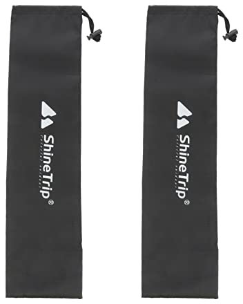 BESPORTBLE 2 pz Tenda Pole Bag Baldacchino Pole Storage Bag Accessori Tenda Borsa per il trasporto di Campeggio Viaggi Pesca Cortile Divertimento Picnics