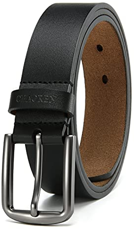 CHAOREN Herren Gürtel, A-schwarz, 95