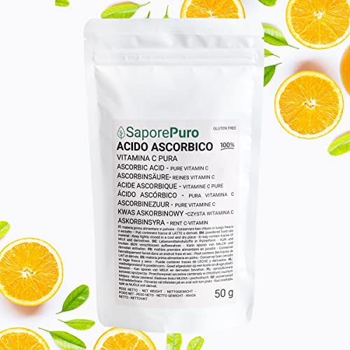 Acido ascorbico puro - Vitamina C in polvere 50 GR