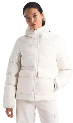 The North Face Damen Gotham Wanderjacke, White Dune, XL