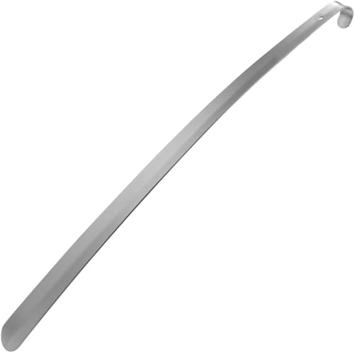 Taylor & Brown Shoe Horn Long Handled 79cm Long Shoe Horn Stainless Steel Shoehorn for Men, Women with Comfort Grip Long Shoe Horns Flexible Extra Long Shoe Horn for Elderly