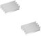 Angoily 8 Stk Spritzschutz regenschutz Regenabweiser für Dach Dachregenabweiser Regenabweiser auf dem Dach Regendachumlenker Dachrinnenschutz Dachrinnenwächter Dachversorgung Aluminium