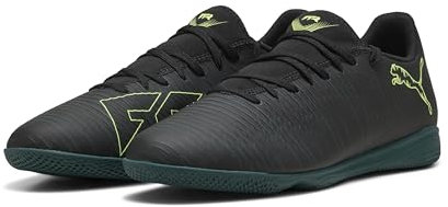 PUMA Future 8 Play It Fußballschuh für Damen und Herren, Puma Black Fizzy Light Green Terrain, 42 EU