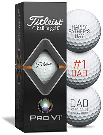 Pro V1 | Pro V1X 2019 Golfbälle - 3er Pack - Vatertag Edition (Pro V1-3er Pack)