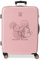 Disney Mickey Outline Koffer, mittelgroß, Rosa, 48 x 68 x 26 cm, starr, ABS-Verschluss, integriert, 70 l, 3 kg, 4 Räder, Tailla unica