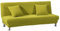 Meigeh Sofabezug ohne armlehnen Stretch Armlose sofaüberwurf Sofahusse Ohne Armlehne 2 sitzer Sofa Abdeckung Schlafsofa bezug Herbstblatt gelb, kein Kissenbezug