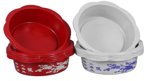 HANABASS 10pezzi Vasi Plastica Idroponici Rotondi Per Piante Acquatiche Fioriere Decorative e Ufficio Vasi Per Ninfee e