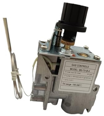 Termostatventil gasreglering 1 st 100–340 ℃ modulator termostat på/av termostat