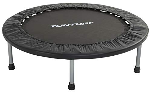 Tunturi Trampolin für Indoor, Fitnesstrampolin in 95 cm, Trampolin für Sport und Ausdauer
